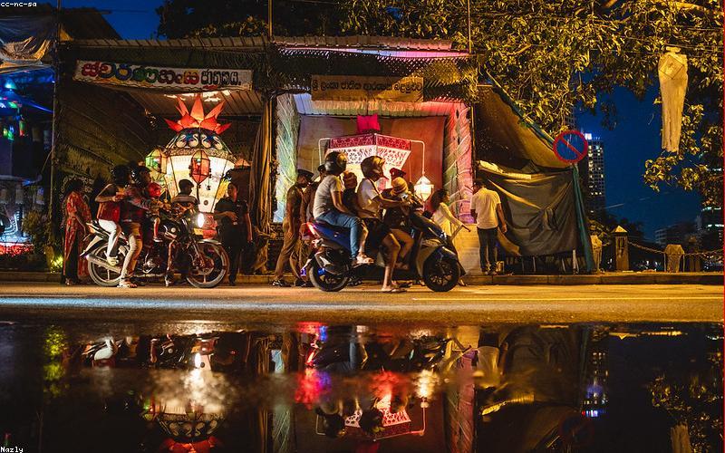 Avion à l'aéroport de Colombo